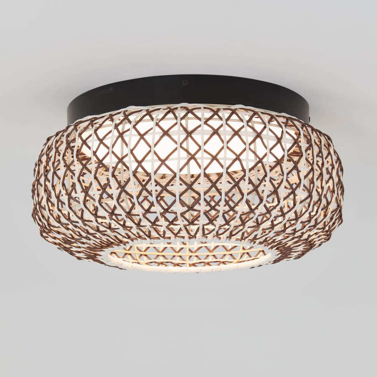 Benson luz de techo LED moderna empotrada 39 cm (15 in.) 5 CCT