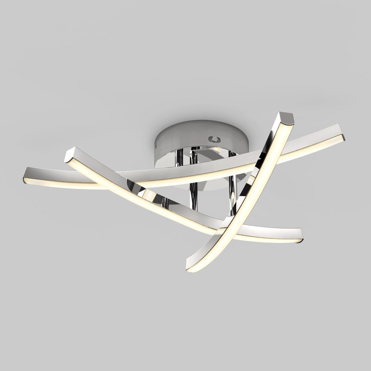 Orly luz de techo LED moderna empotrada 45 cm (18 in.) 3 CCT
