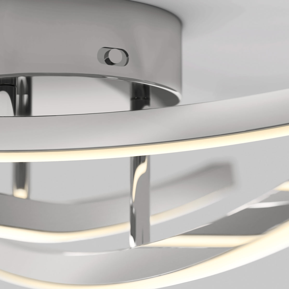 Orly luz de techo LED moderna empotrada 45 cm (18 in.) 3 CCT