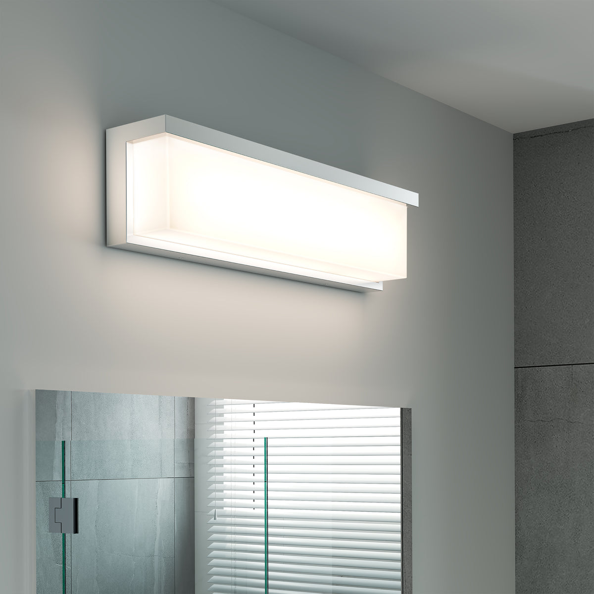 Bristol modern LED bathroom vanity light 3 CCT