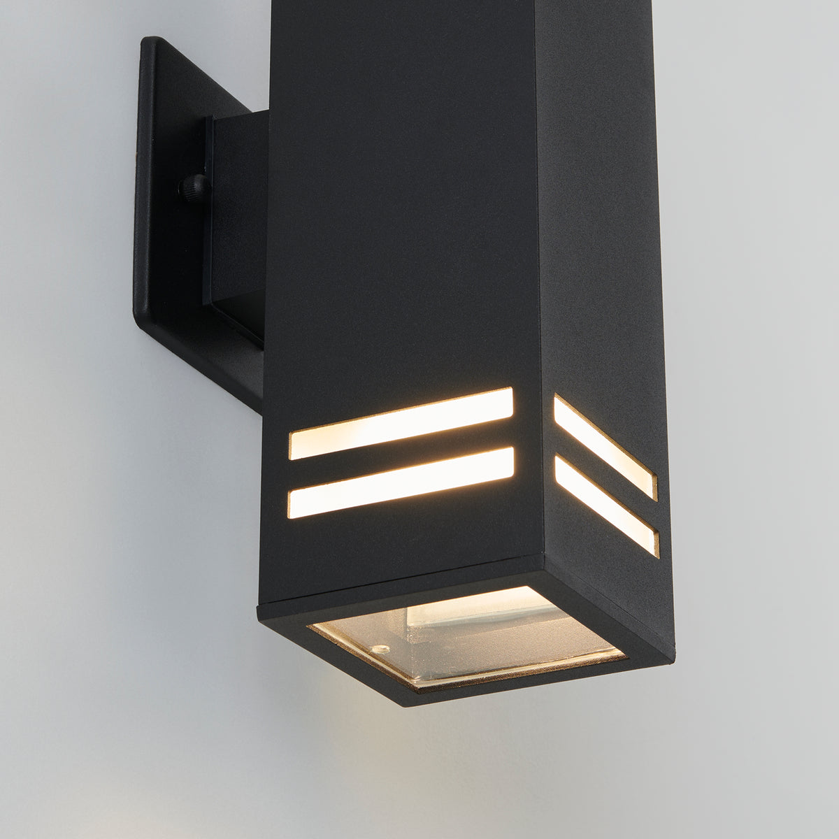 Strike indoor-outdoor wall light