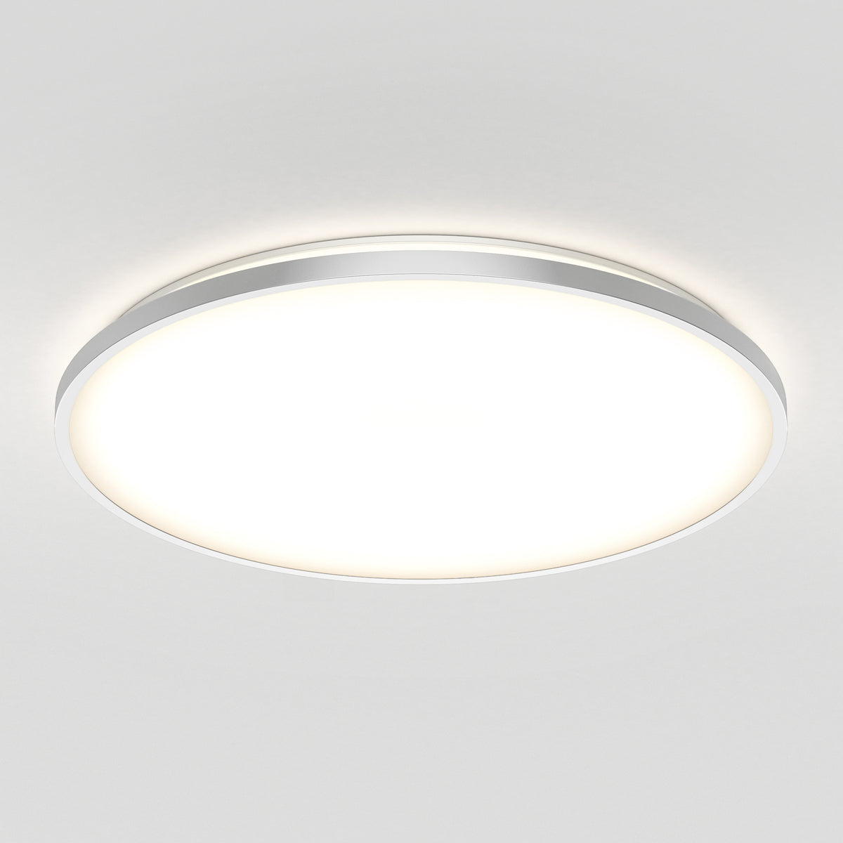 Europa 21 in. LED modern flush mount light - with remote