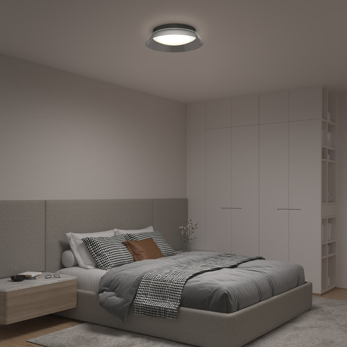 Arthur modern LED flush mount light 5 CCT