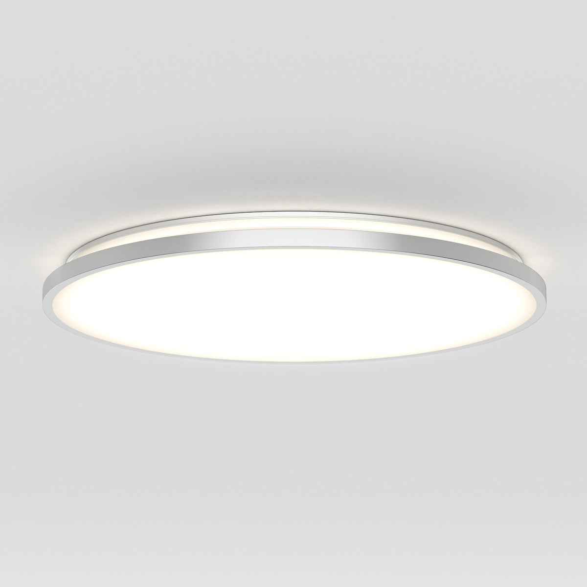 Europa 21 in. LED modern flush mount light - with remote