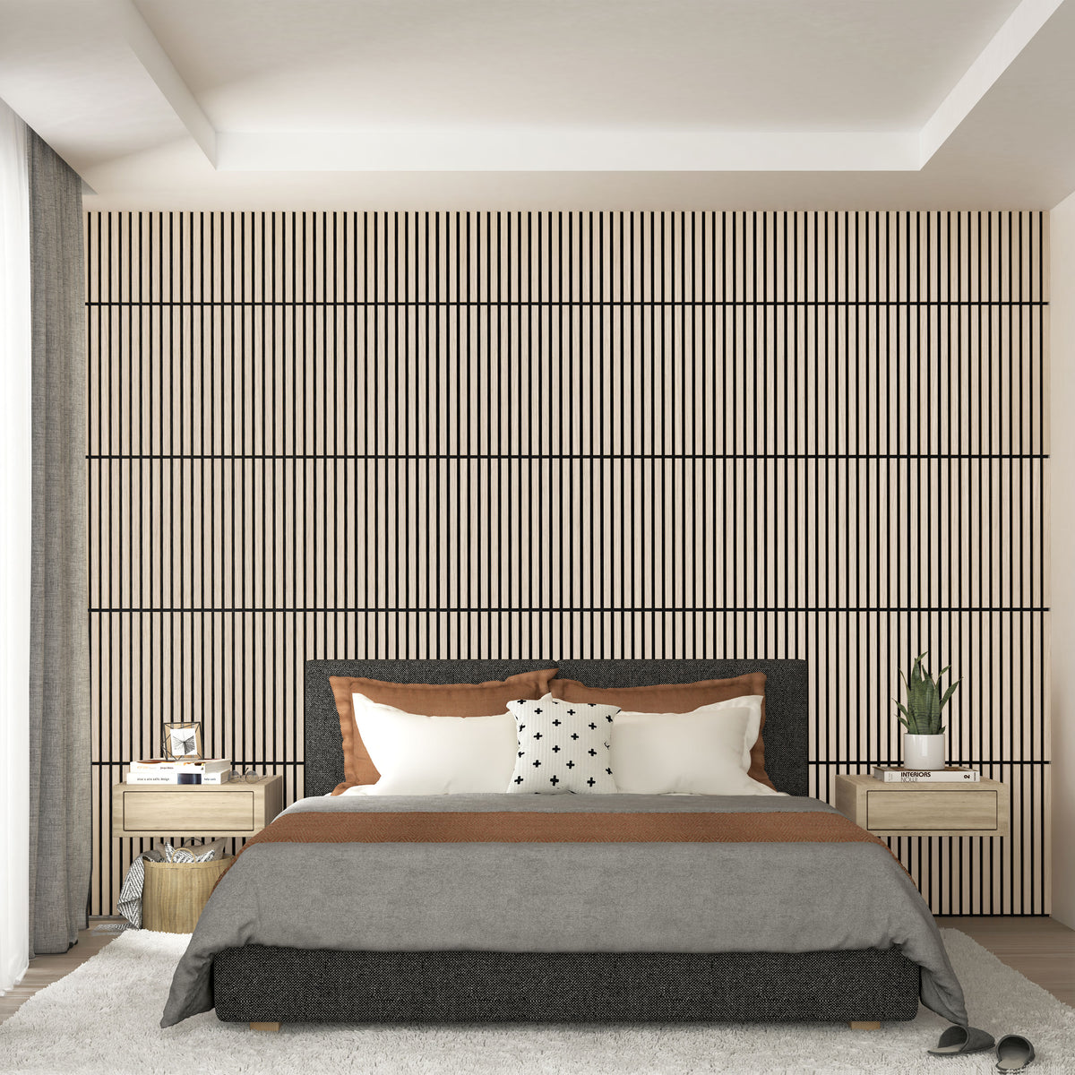 Sonolok 15.5 ft sound-absorbing wall panel kit (4-pack)