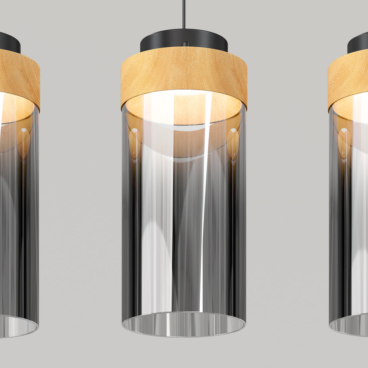 Hanson 4-light LED pendant 5 CCT