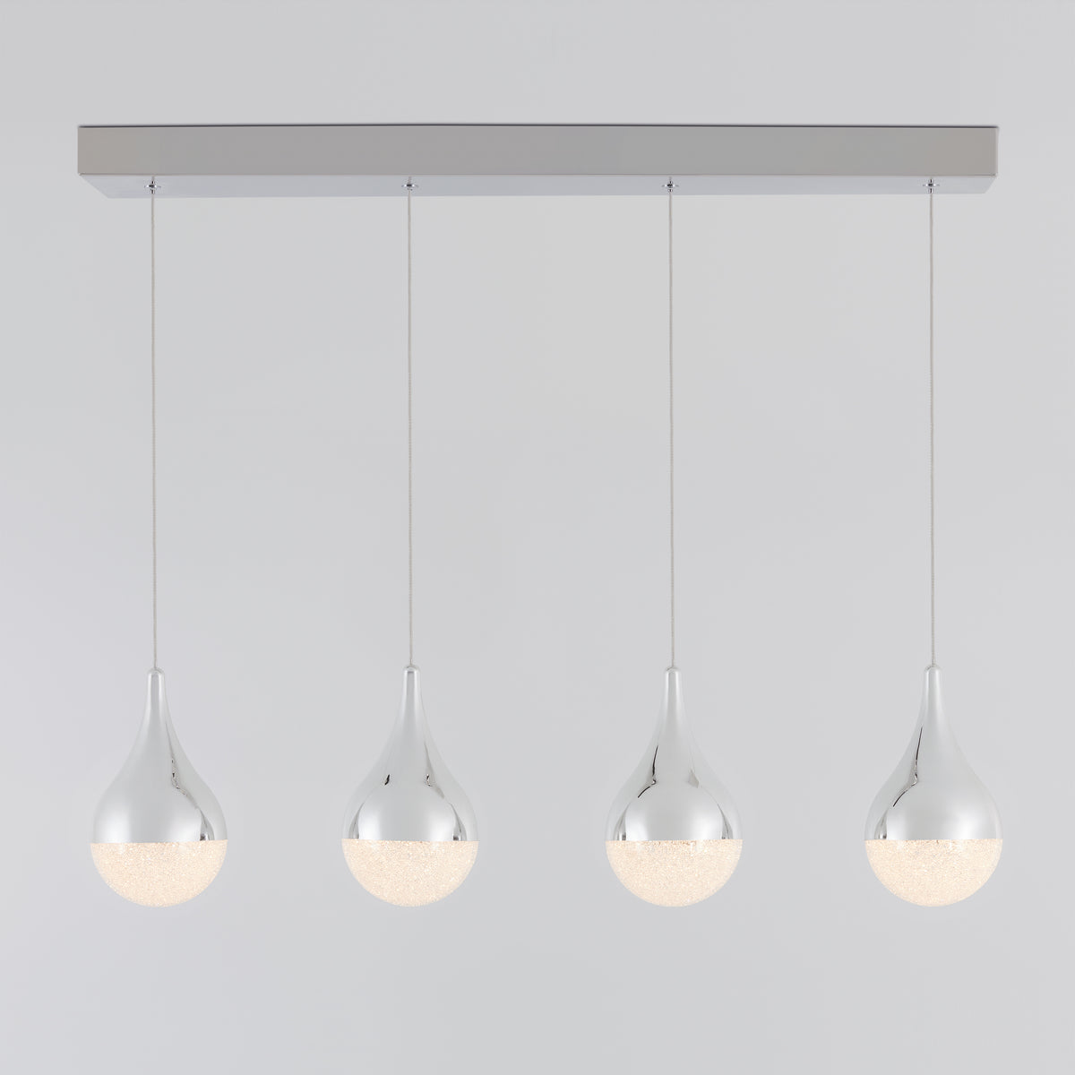 Glitzer 4-light LED pendant
