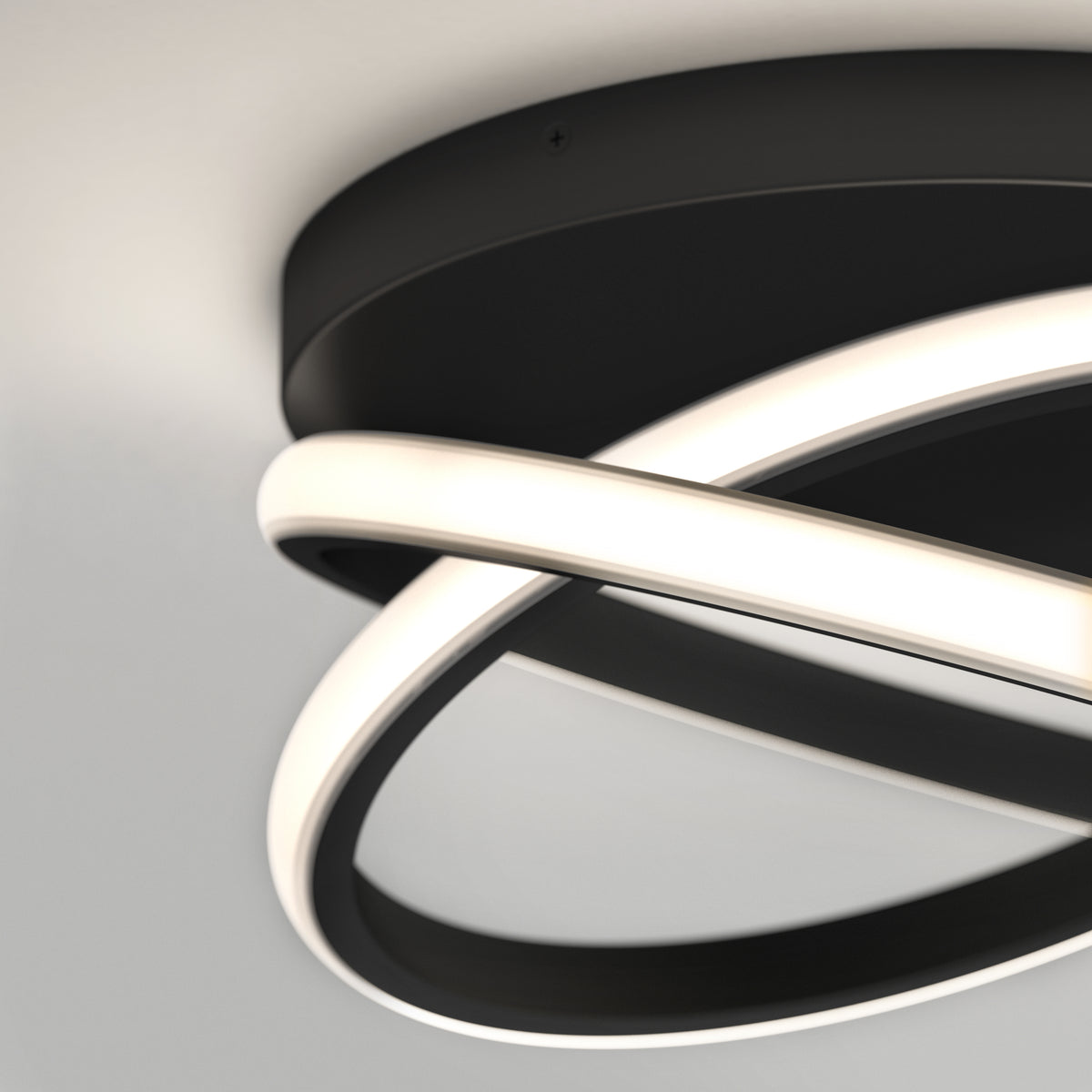 Orbia modern LED flush mount light 3 CCT