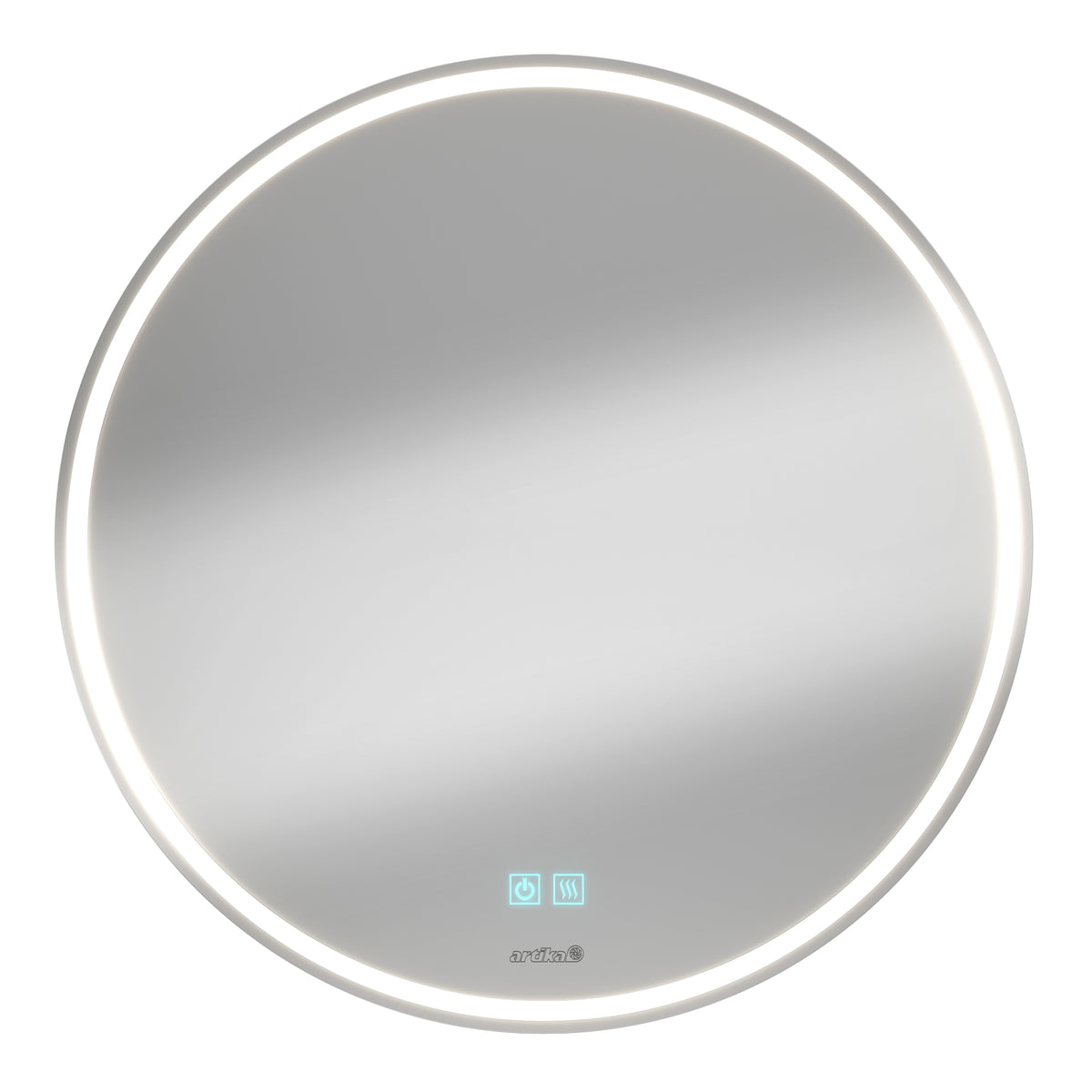 Emeraude 61 x 61 cm (24 x 24 in.) espejo LED de baño antivaho