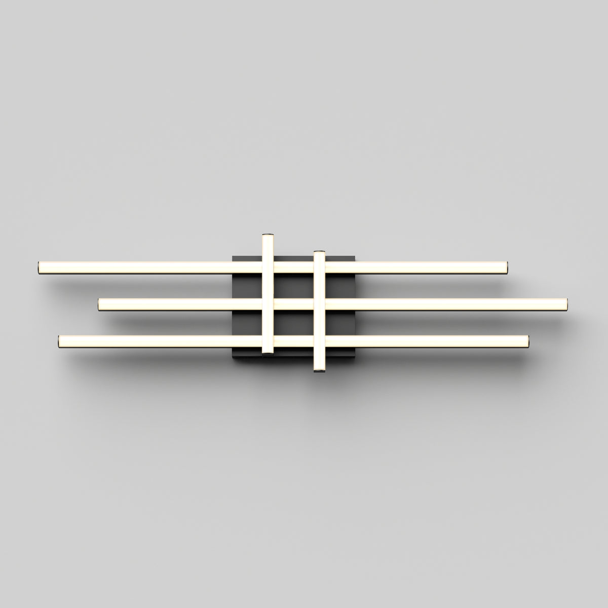 Grid modern LED bathroom vanity light