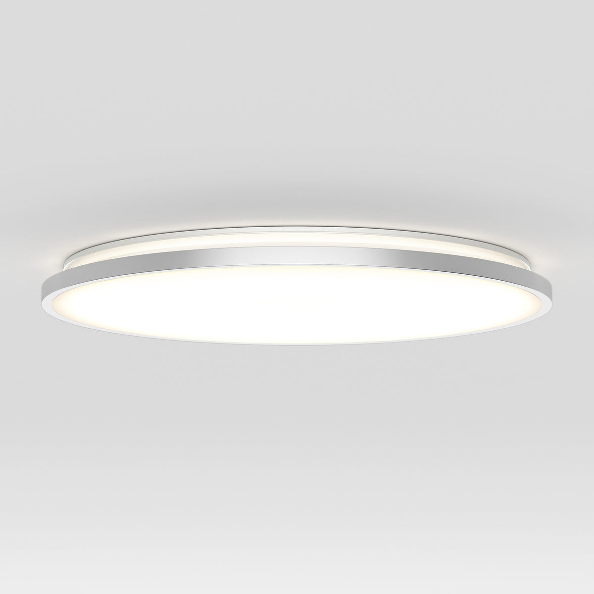 Europa 21 in. LED modern flush mount light - with remote