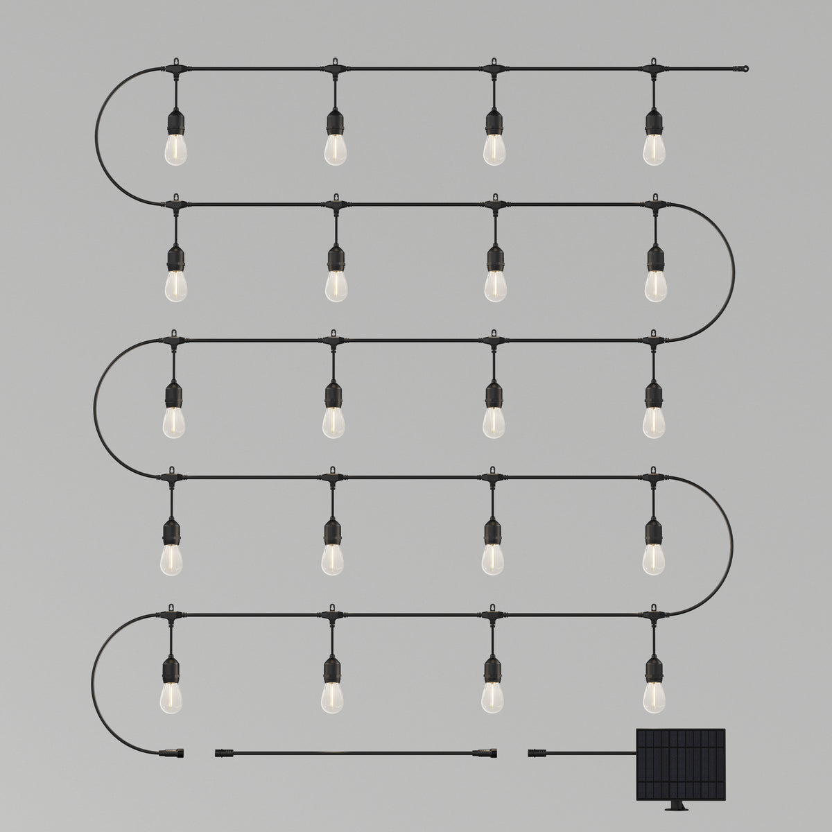 Eclipse Solar String Light with Remote
