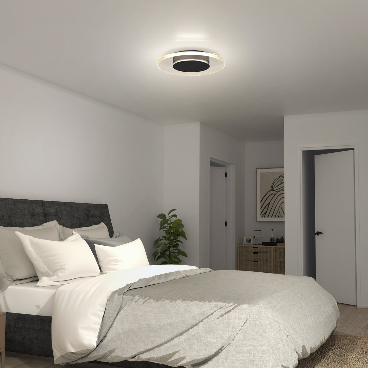Essence Disk LED flush mount