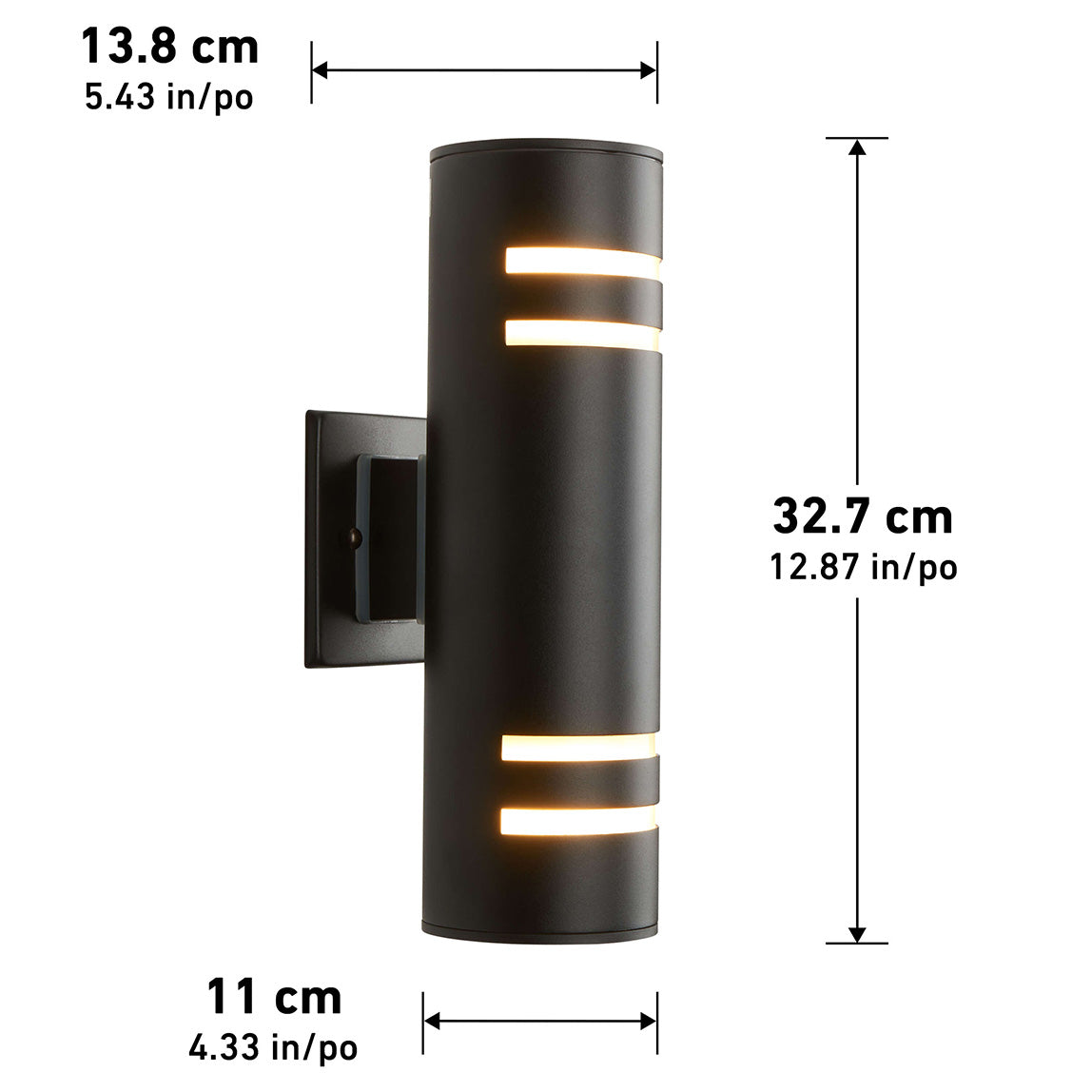V3 indoor-outdoor wall light