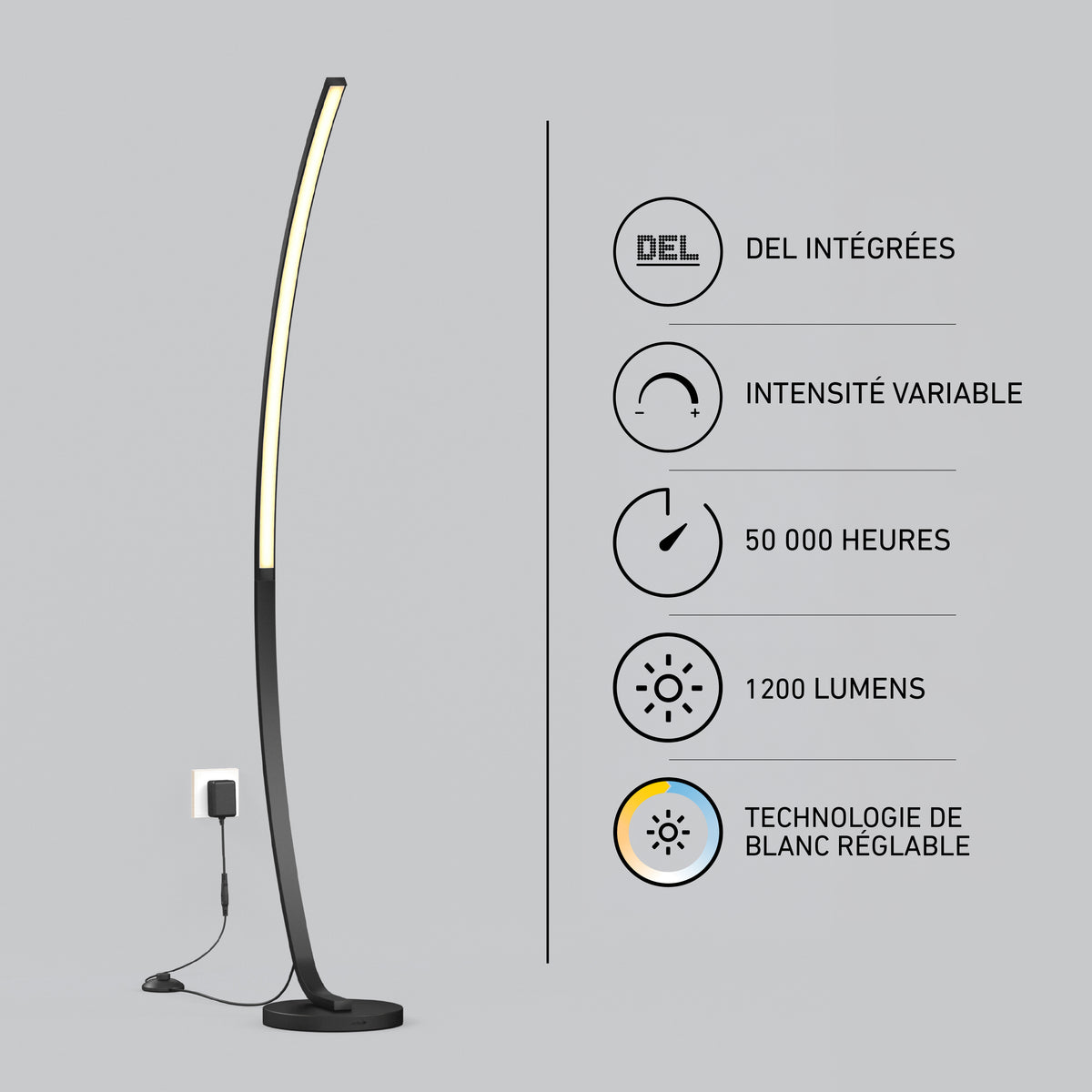 Arc LED Floor Lamp