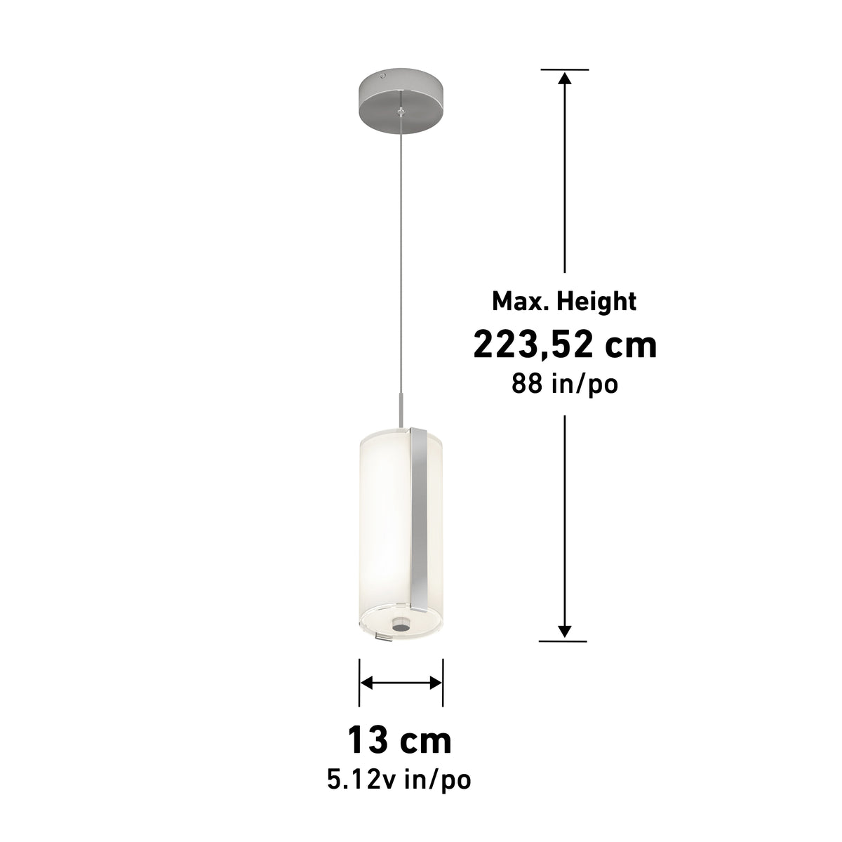 Subway Round Mini LED pendant light