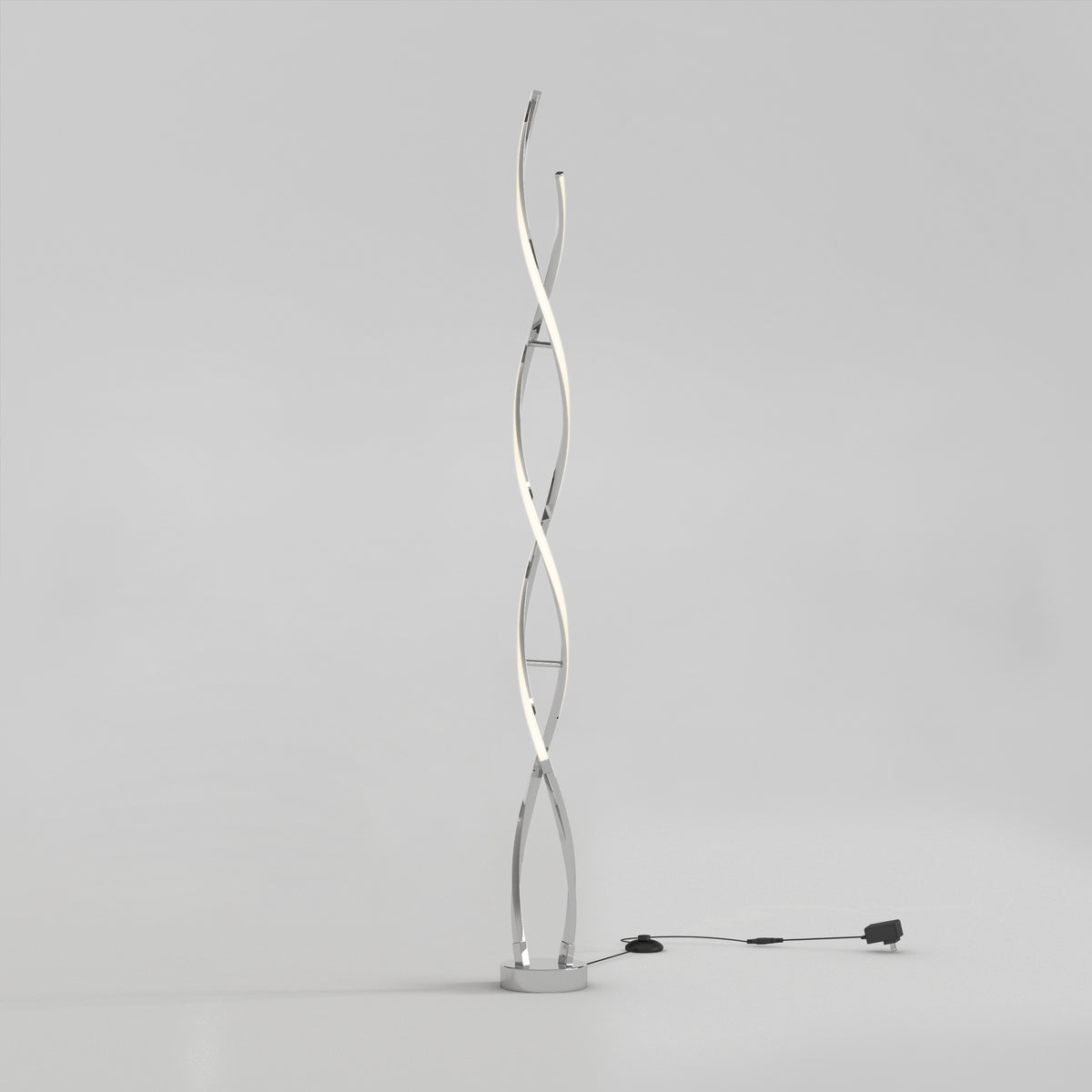 Swirl lámpara de pie LED estilo moderno