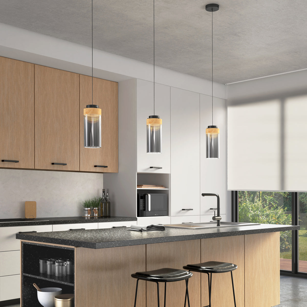 Hanson 1-light LED pendant 5 CCT