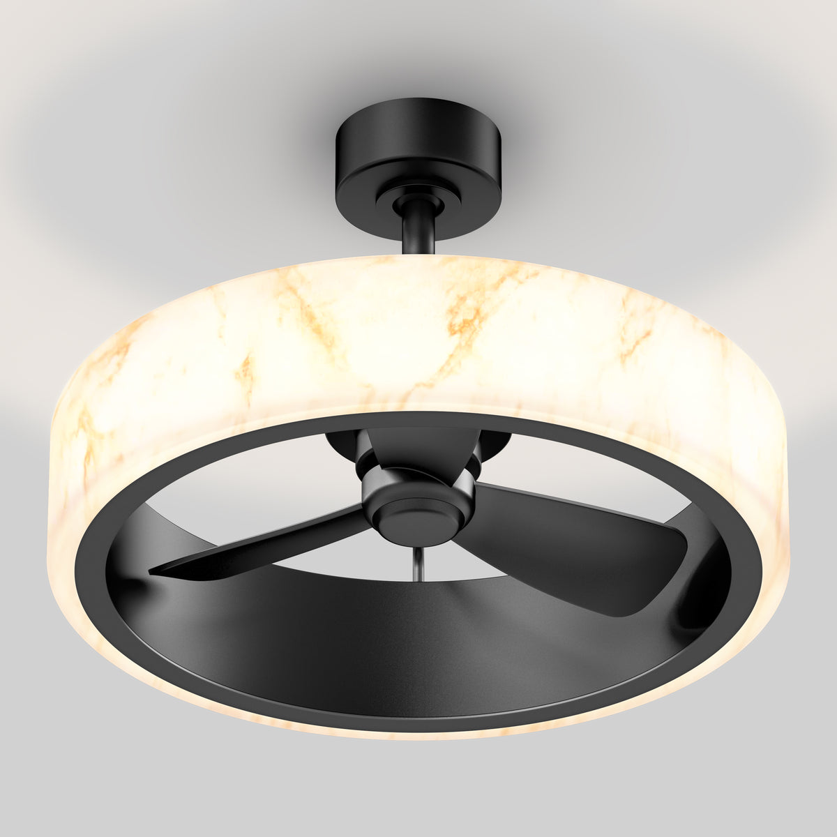 Selena 23 in. (58 cm) LED modern fandelier ceiling fan with light - includes remote
