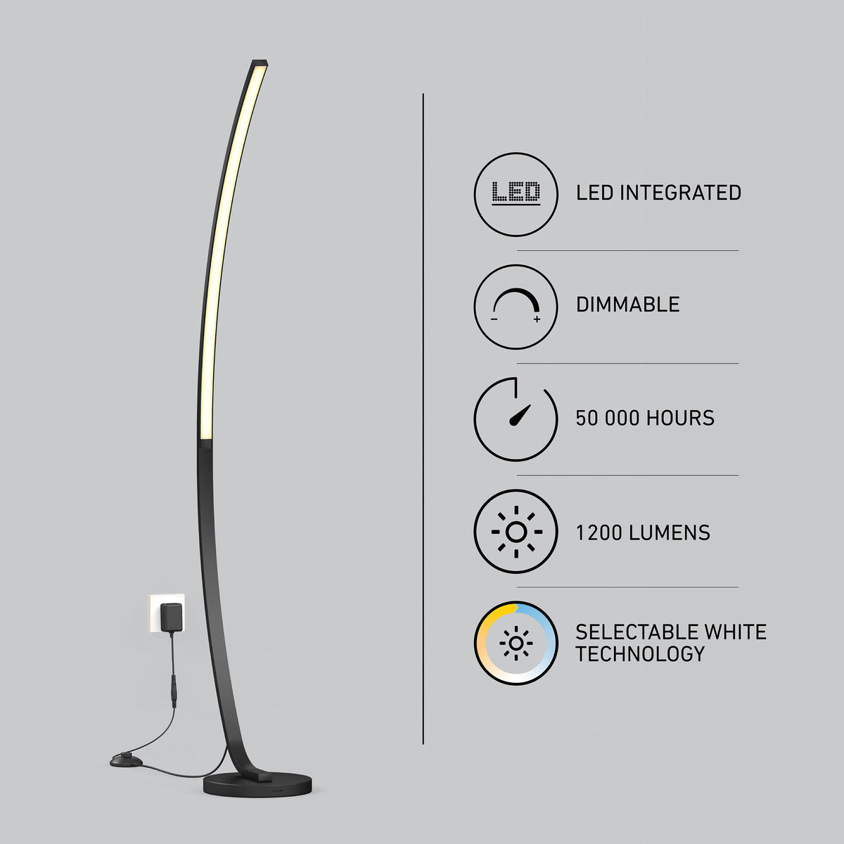 Arc LED Floor Lamp
