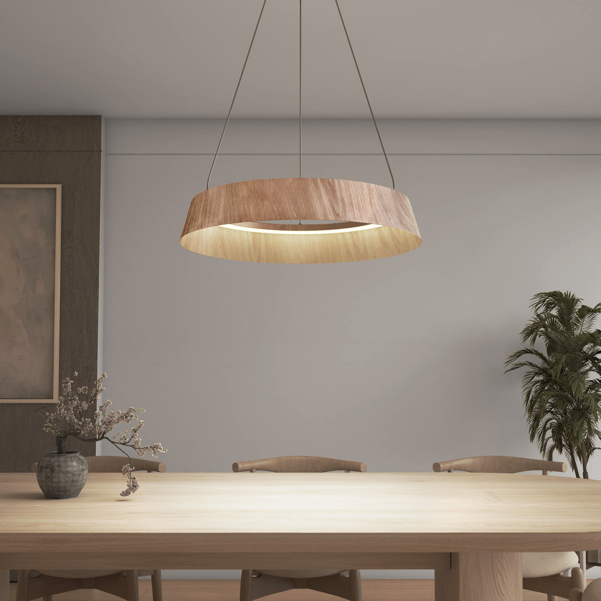 Tallis LED pendant light 5 CCT