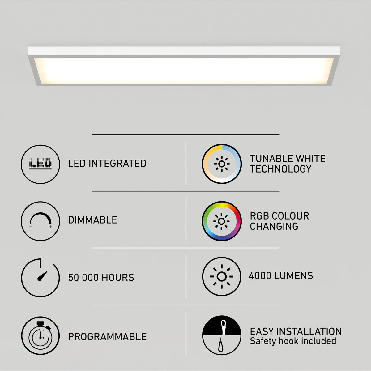 Skyshade smart RGB LED light panel