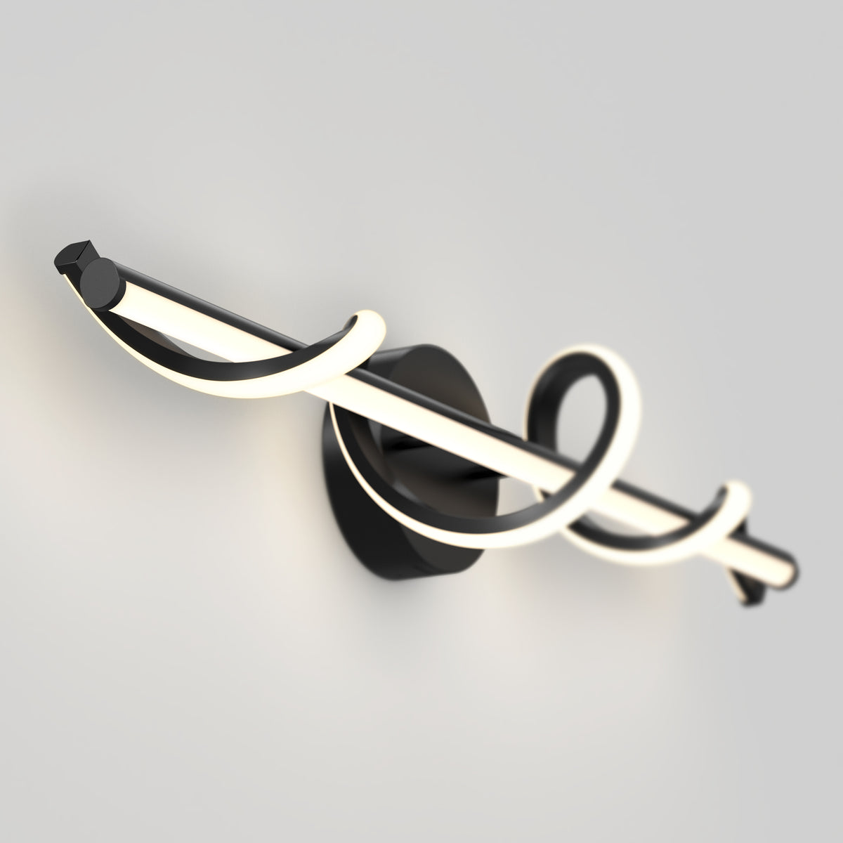 Coda modern LED bathroom vanity light 5 CCT