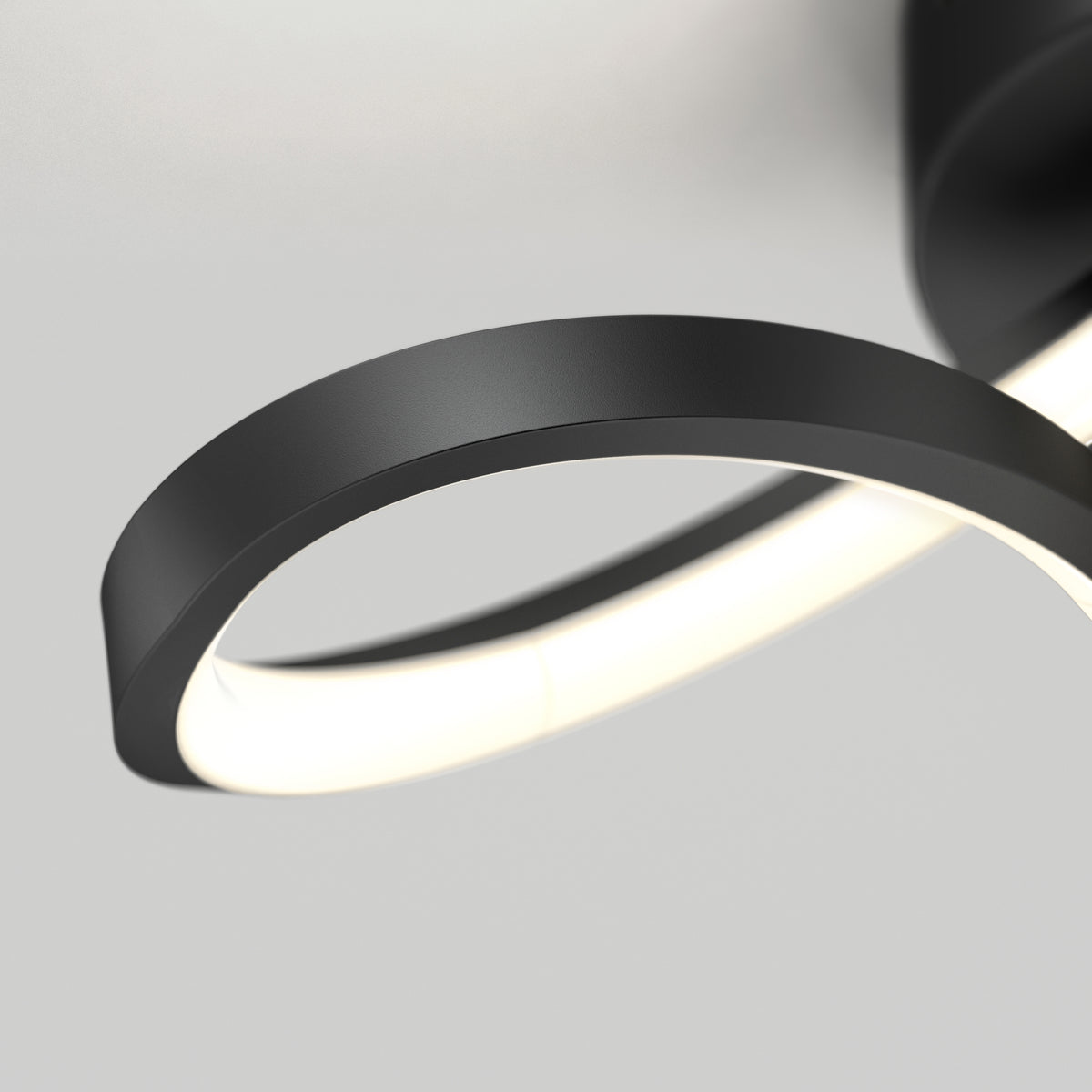 Loop luz de techo LED moderna empotrada 35 x 17 cm (14 x 7 in.) 3 CCT