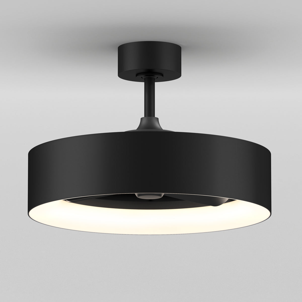 Aiden 24 in. LED modern ceiling fan 3 speeds - with remote