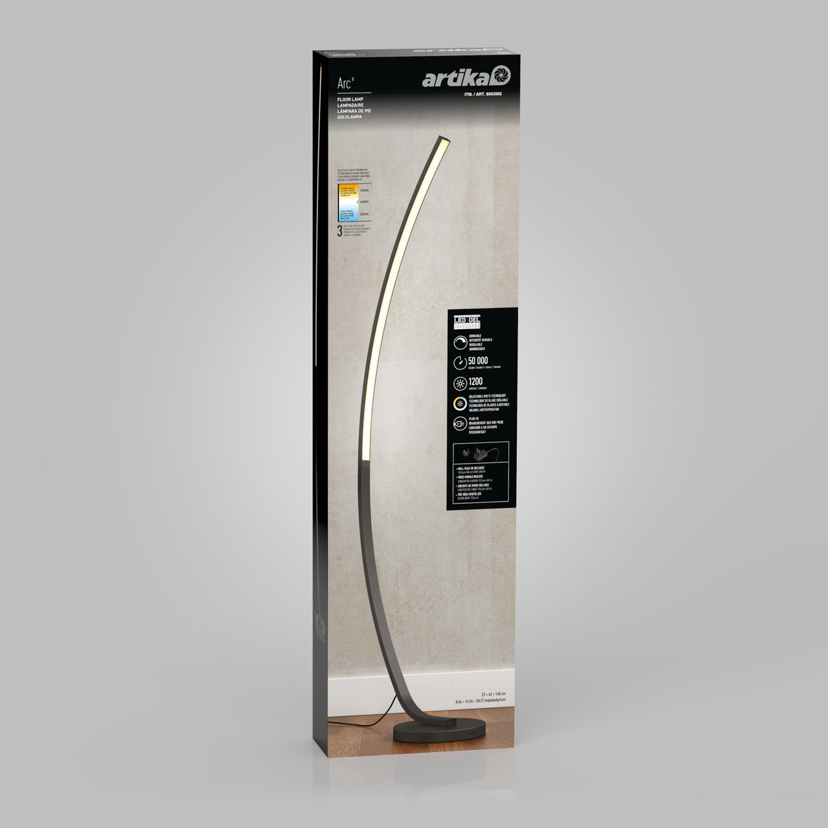 Arc LED Floor Lamp