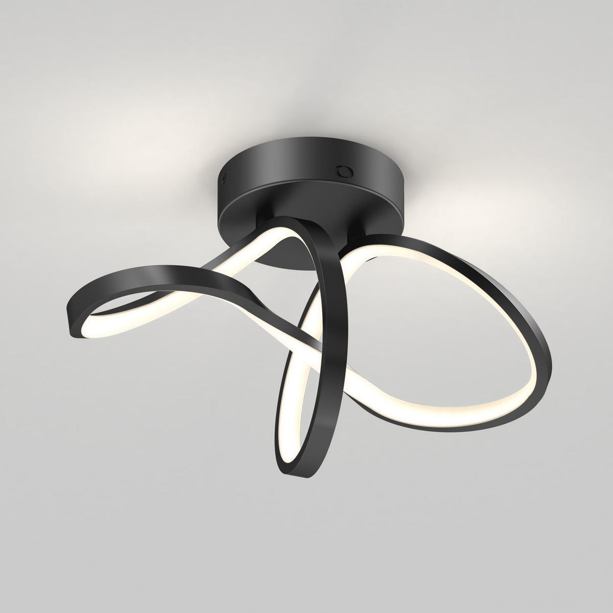 Loop luz de techo LED moderna empotrada 35 x 17 cm (14 x 7 in.) 3 CCT