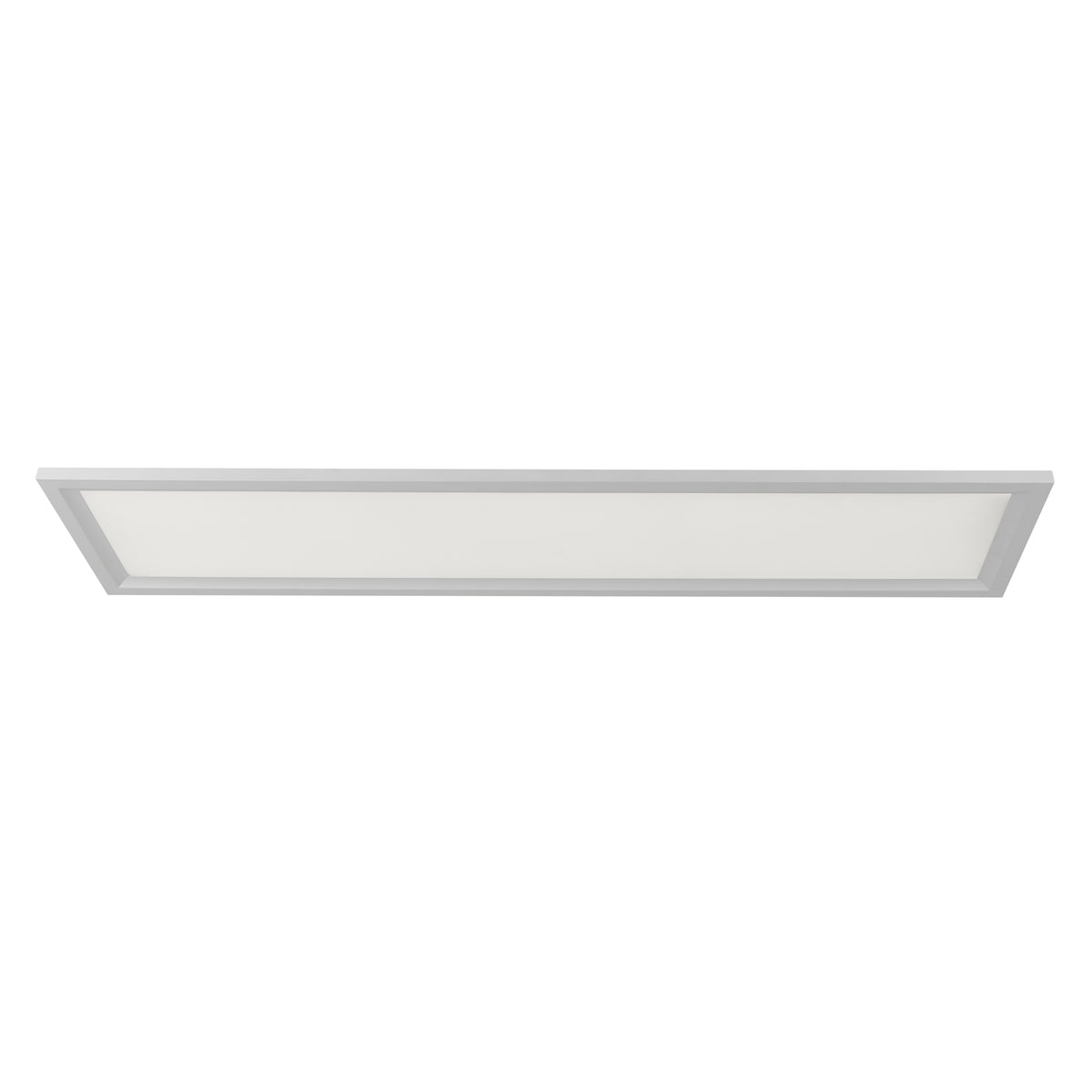 Artika Sunray ultra thin LED light panel 3 CCT with a silver frame, viewed from below against a white background.