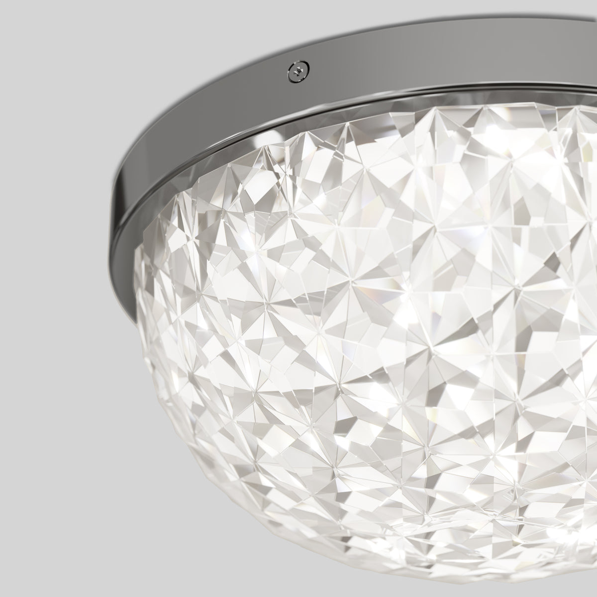 Carat LED flush mount light