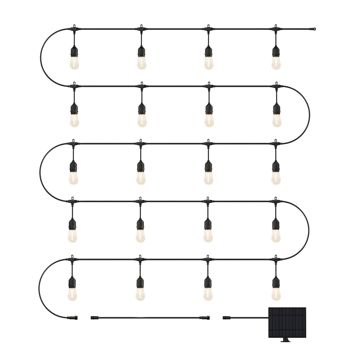 Eclipse Solar String Light with Remote