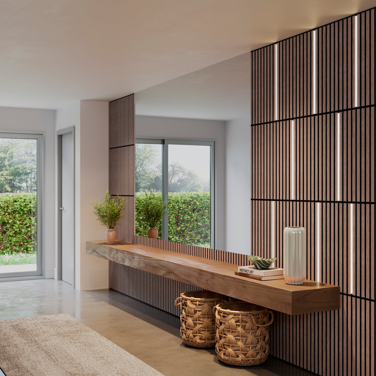 Lumilok LED Wall Panel Light with Remote for Sonolok