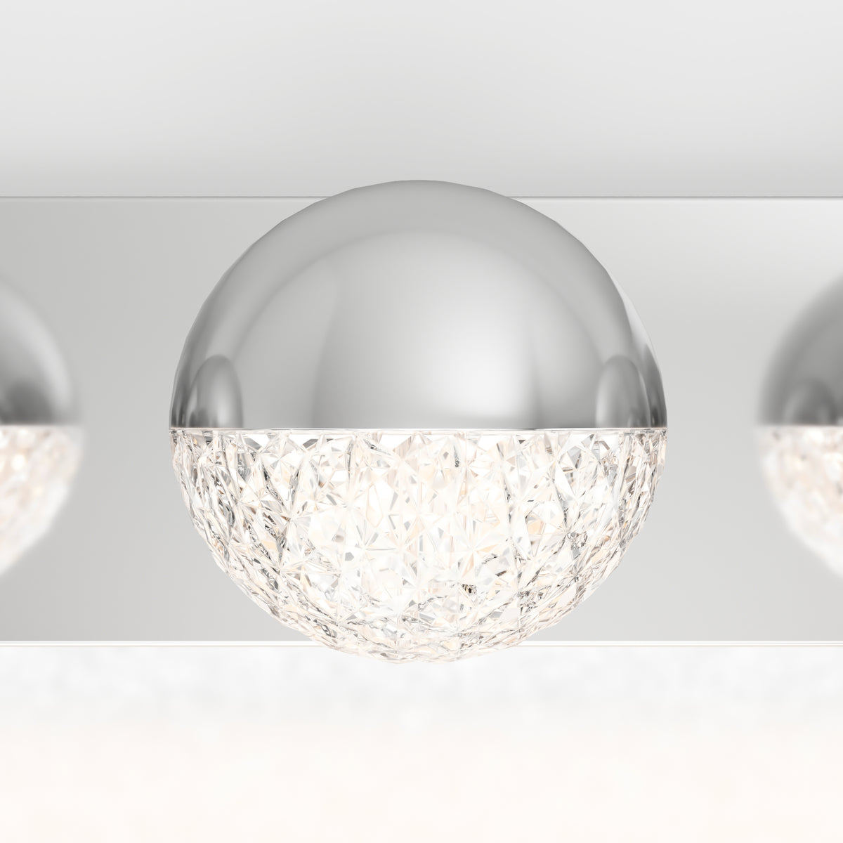 Carat 27 pulg (68 cm) luminario de baño LED integrado para baño
