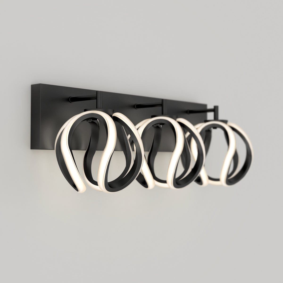 Vivaldi LED contemporary bathroom vanity light 3 CCT