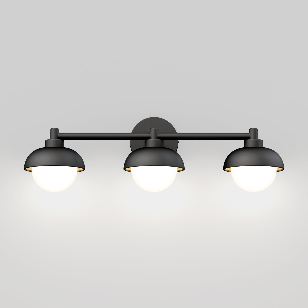 Boden LED mid-century bathroom vanity light 5 CCT