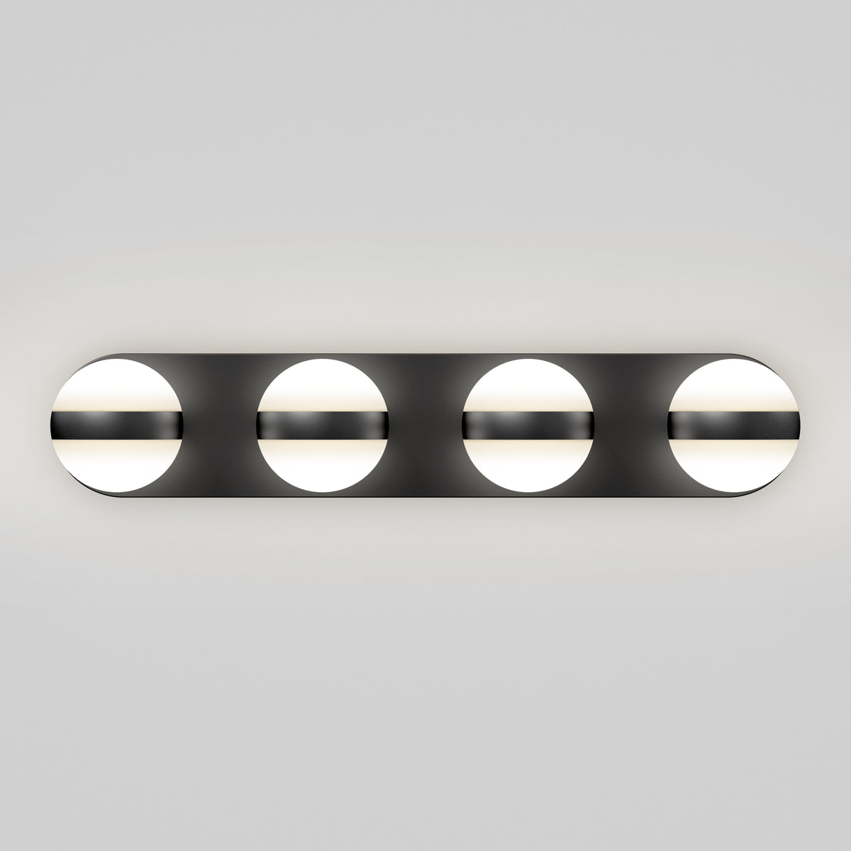 Baldric 27-in (69 cm) 4-Light Modern LED 3-CCT Vanity Light for Bathroom