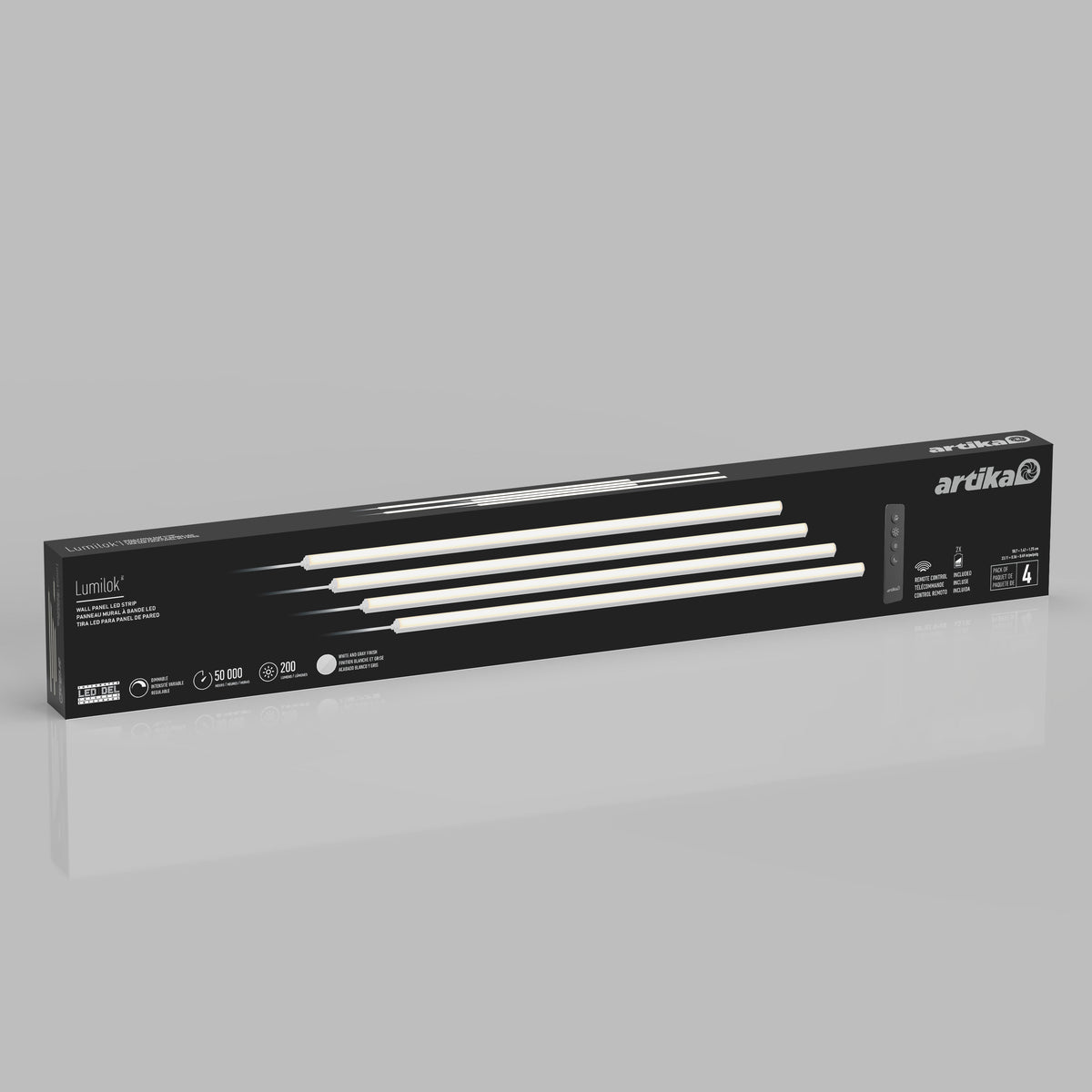 Lumilok LED Wall Panel Light with Remote for Sonolok