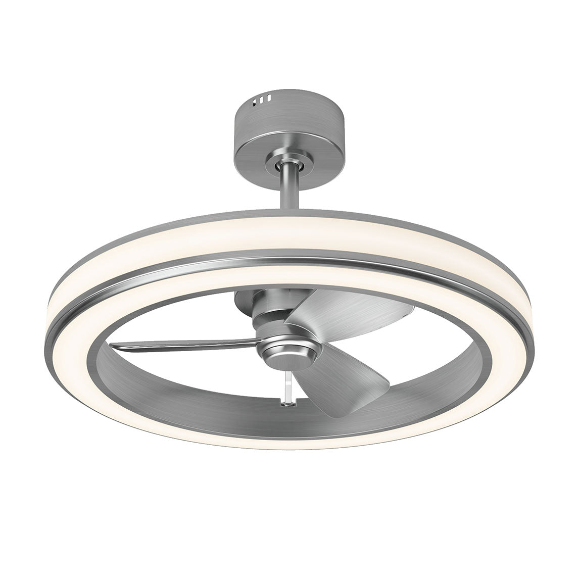 Edwin 23 in. (58 cm) LED modern fandelier ceiling fan with light - includes remote