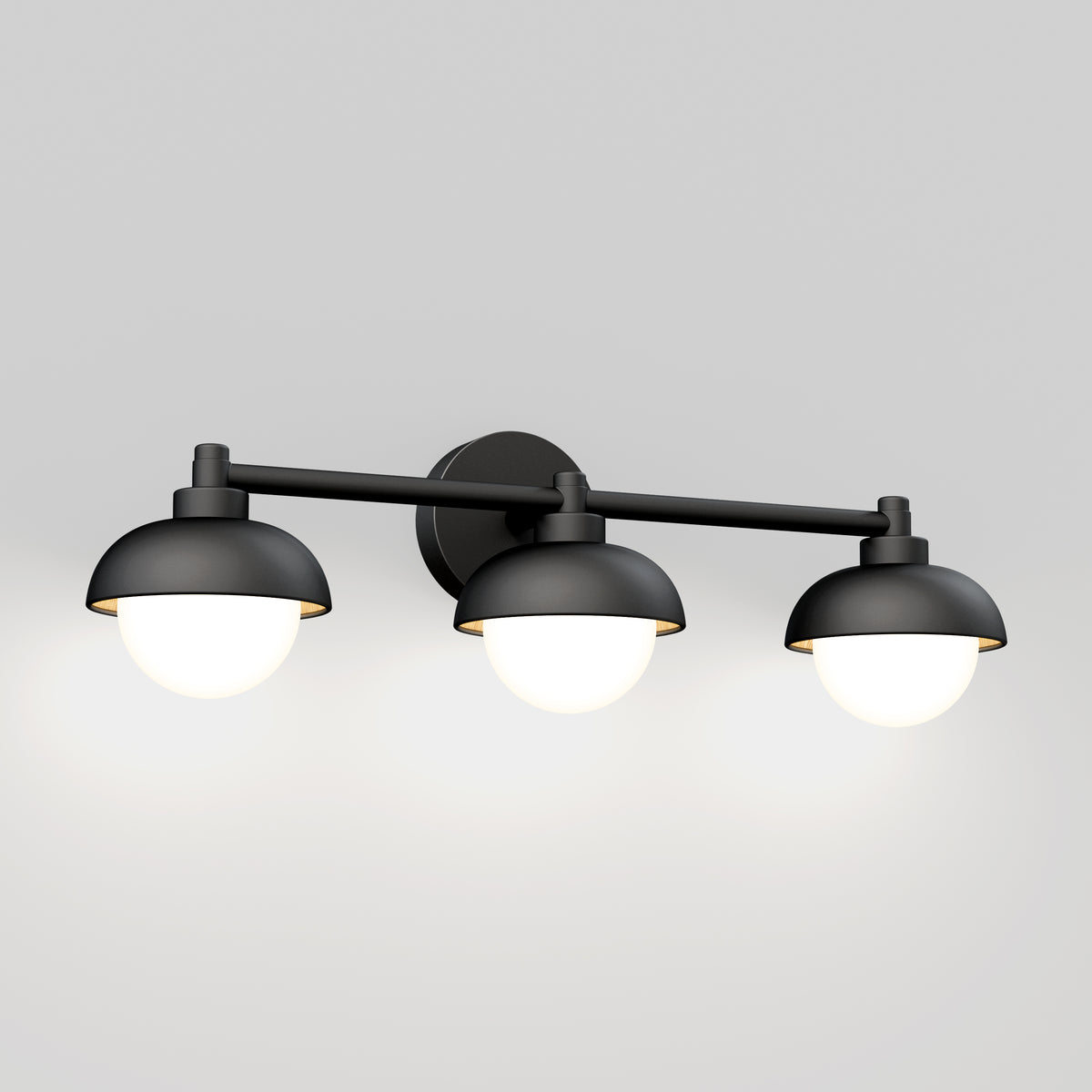 Boden LED mid-century bathroom vanity light 5 CCT