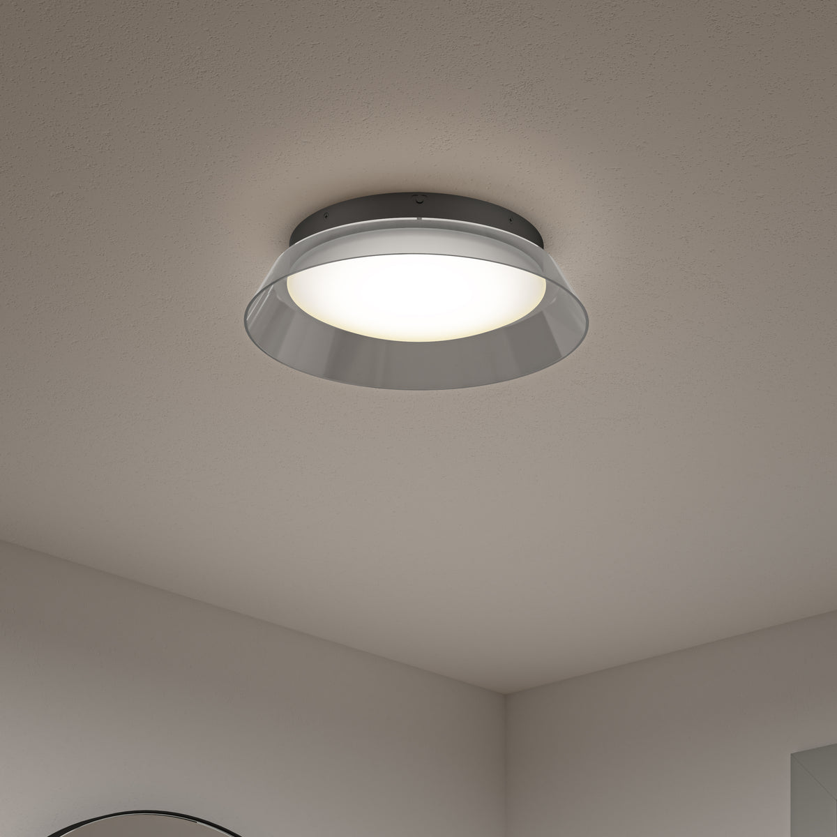 Arthur modern LED flush mount light 5 CCT