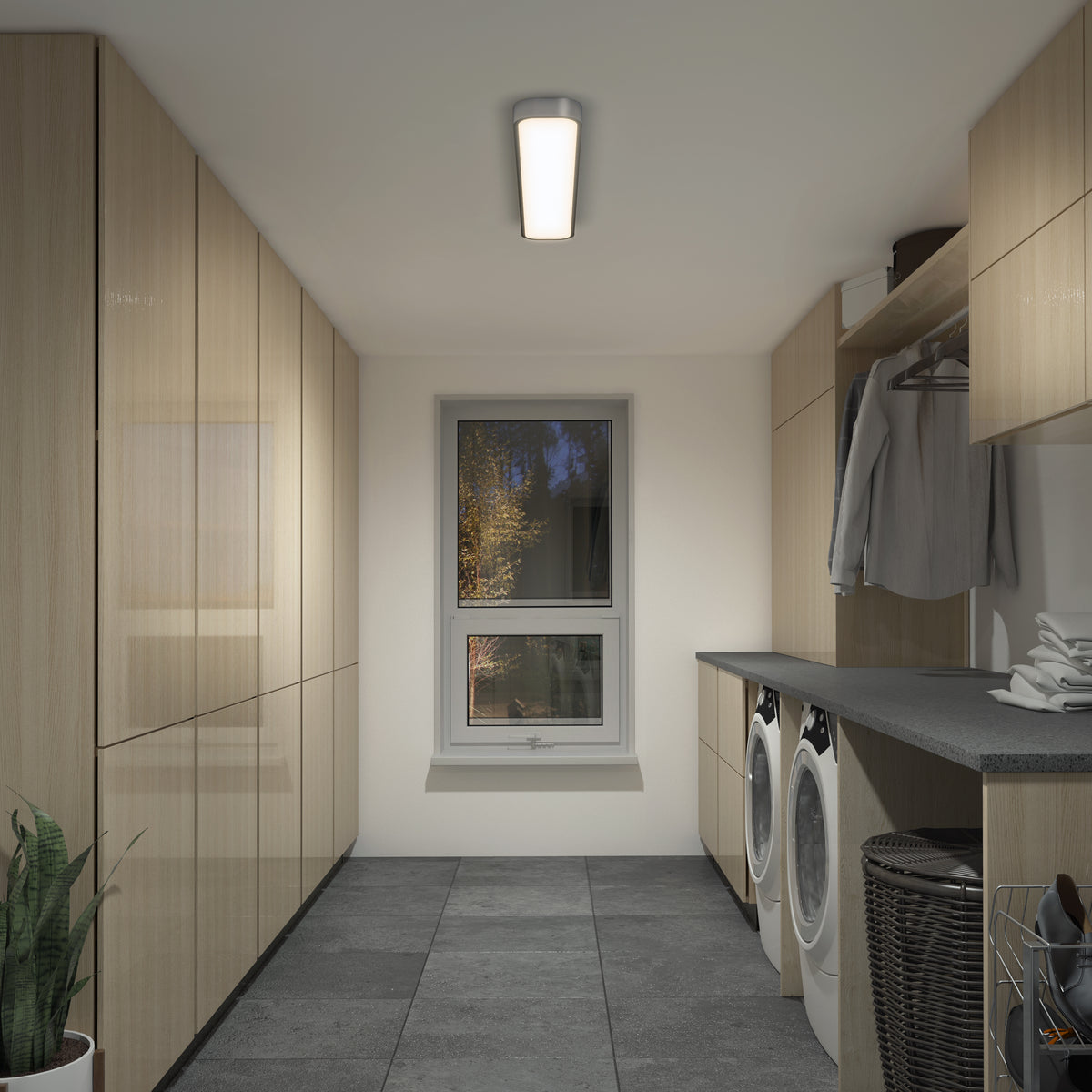 Europa luz de techo LED moderna empotrada 91 x 15 cm (36 x 6 in.)