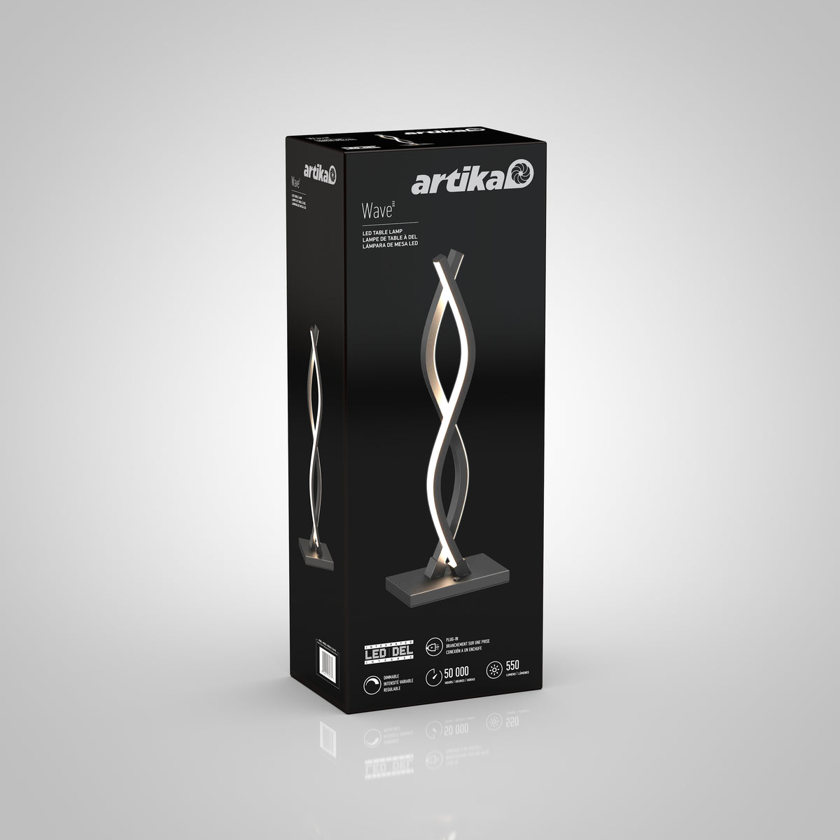 Wave LED Table Lamp
