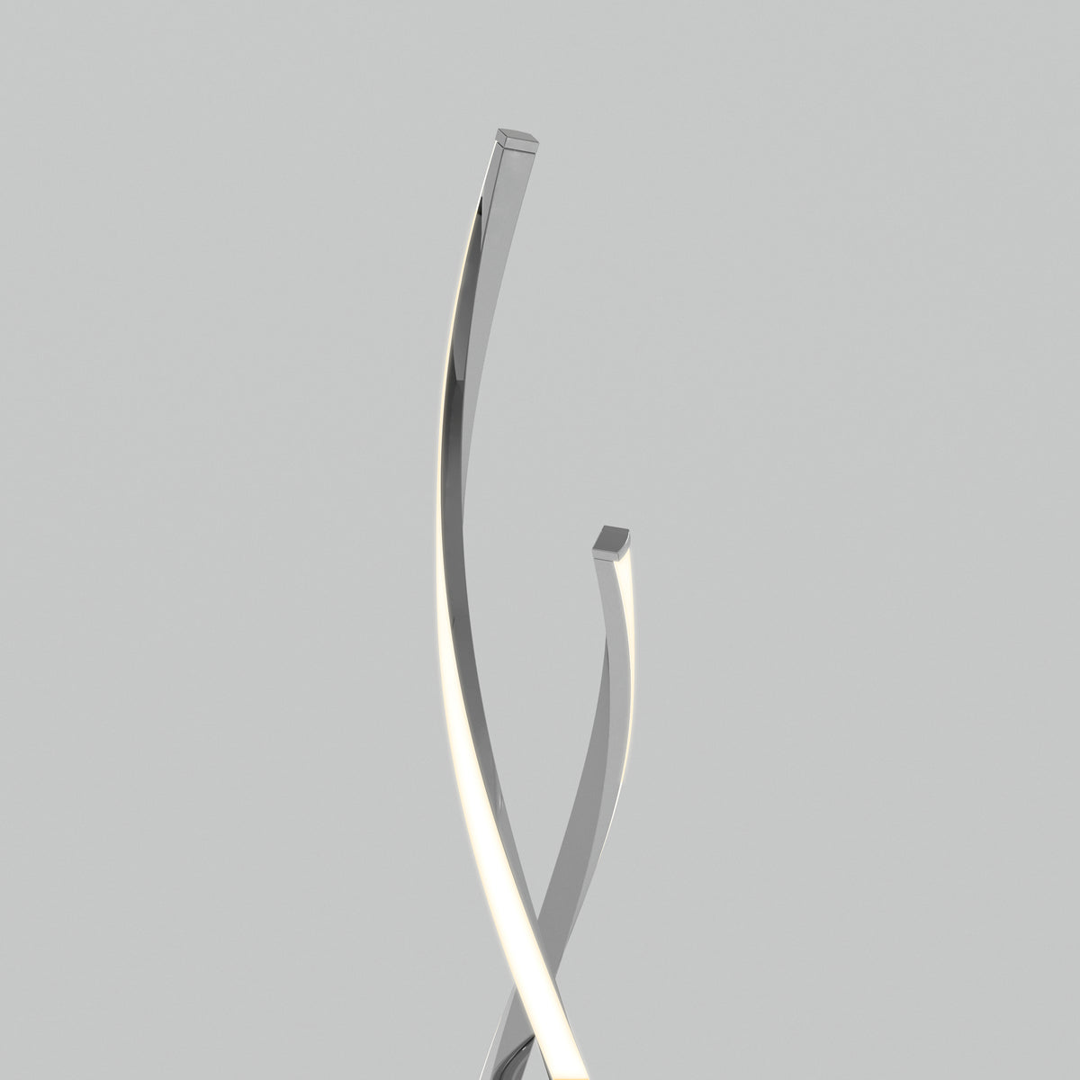 Swirl lámpara de pie LED estilo moderno