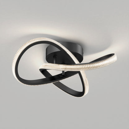 Morgan modern LED flush mount light 5 CCT