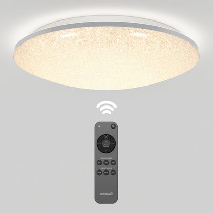 Sparkle LED flush mount light - With Remote