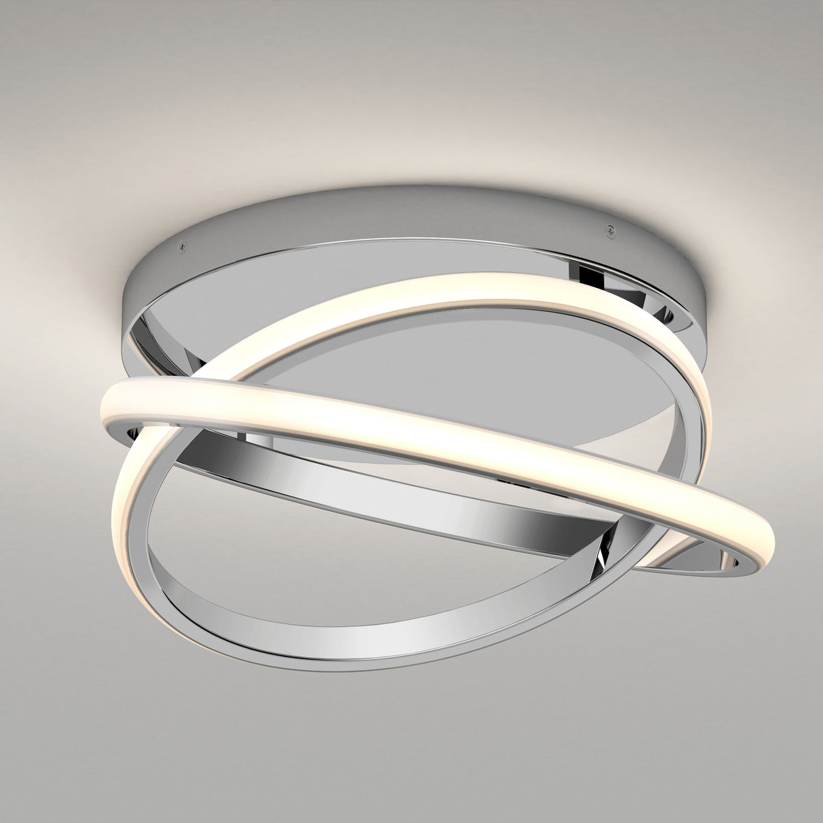 Orbia modern LED flush mount light 3 CCT