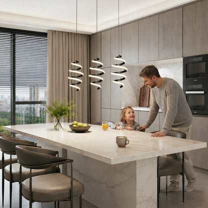 Chorus 3-light LED pendant light 5 CCT